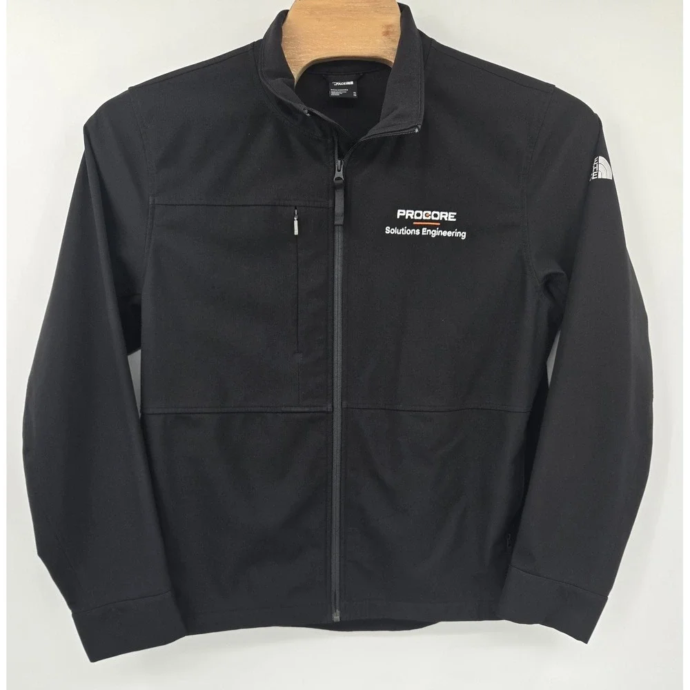 The North Face Castle Rock Jacket Mens XL Full Zip Soft Shell Water Repellent